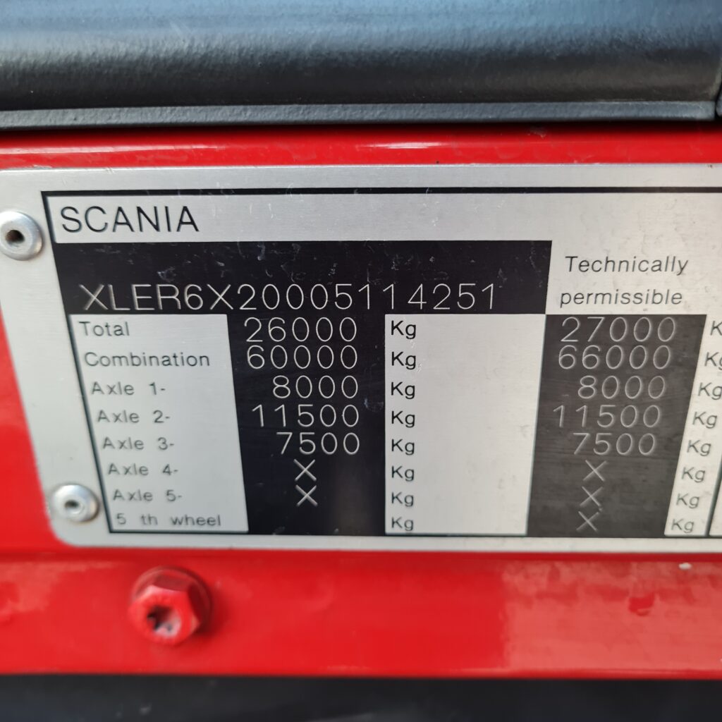 Scania R X Fullair Retarder Manual Old Tacho Tom Holding Bv