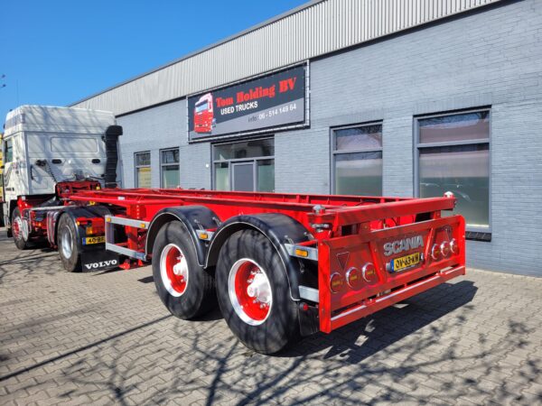 Schmitz container chassis |1987 In Top Condition